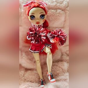 Rainbow High 11" Ruby Anderson Series 1 Cheerleader Doll